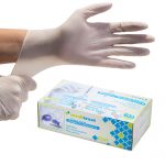 Γάντια Latex Meditrast με πούδρα (100 τμχ)