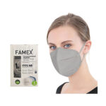 Μάσκα Προσώπου Famex FFP2 Γκρι (1 τμχ)