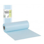 Rainbow Dental Roll 30x50cm 1 Play Paper+1 Ply PE Light Blue